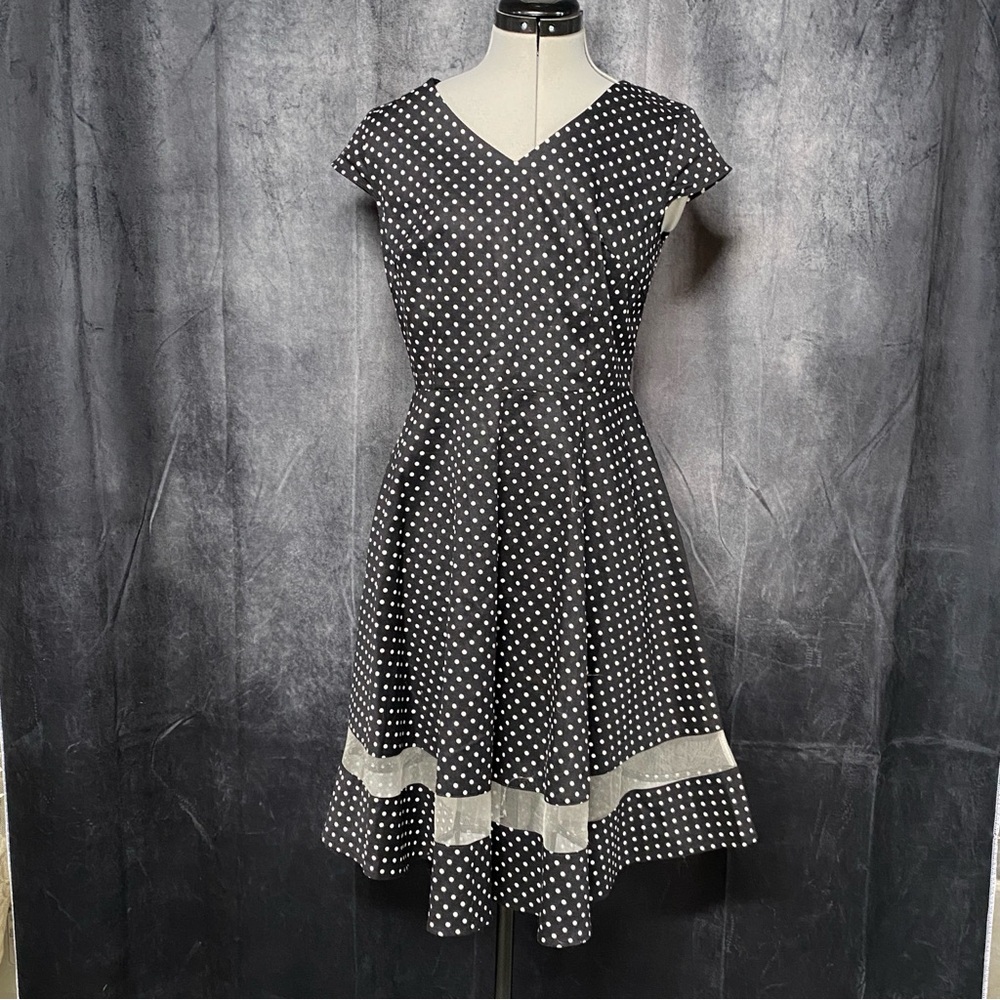 Black Polka Dot Dress
